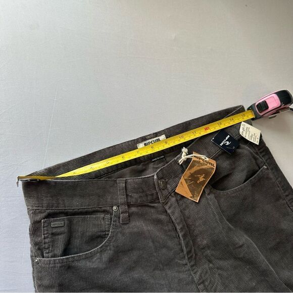 NWT Rip Curl Tom Curran Northern Hemi Cord Gray Straight Leg Pants Size 30 NEW - Picture 5 of 7